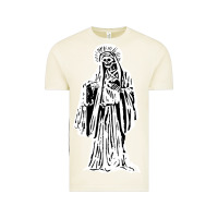 Vintage Arctic santa muerte blanca Vintage Tee - artisFamous