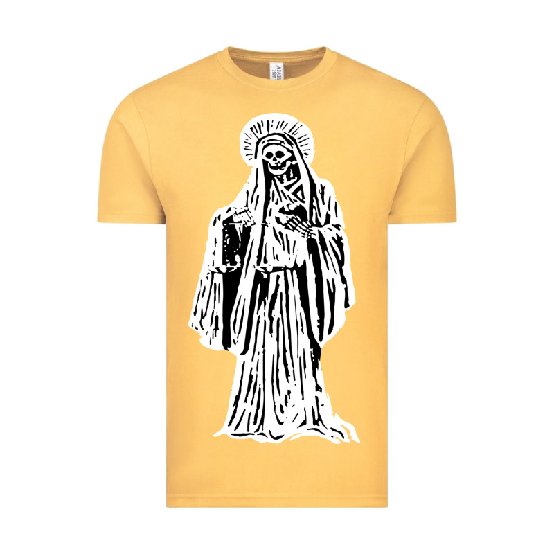 Santa Muerte Blanca Vintage Tee by artisFamous | Teevron