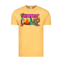 Vintage Mustard summer camp Vintage Tee - NancyCooperArtShop