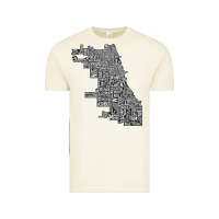 Vintage Arctic chicago typography neighborhood map Vintage Tee - artisFamous