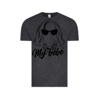 Vintage Black my bebe moira rose Vintage Tee - artisFamous
