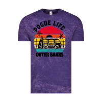 Cloud Purple car pogue life outer banks Vintage Tee - artisFamous