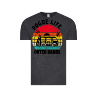 Vintage Black car pogue life outer banks Vintage Tee - artisFamous