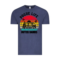 Vintage Denim car pogue life outer banks Vintage Tee - artisFamous