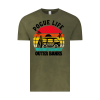 Vintage Olive car pogue life outer banks Vintage Tee - artisFamous