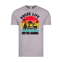 Vintage Zinc car pogue life outer banks Vintage Tee - artisFamous