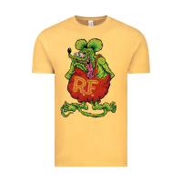 Vintage Mustard classic rat fink Vintage Tee - artisFamous