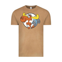 Vintage Camel Vintage Rocky And Bullwinkle Vintage Tee - artisFamous