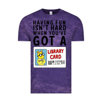Cloud Purple arthur library card classic rachelrae09 Vintage Tee - artisFamous