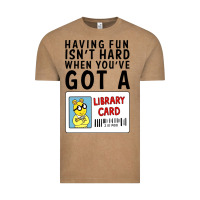 Vintage Coffee arthur library card classic rachelrae09 Vintage Tee - artisFamous
