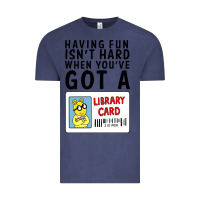 Vintage Denim arthur library card classic rachelrae09 Vintage Tee - artisFamous