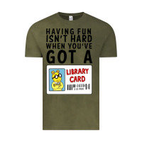 Vintage Olive arthur library card classic rachelrae09 Vintage Tee - artisFamous
