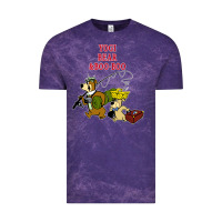 Cloud Purple yogi bear & boo boo Vintage Tee - artisFamous