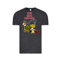 Vintage Black yogi bear & boo boo Vintage Tee - artisFamous