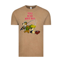 Vintage Coffee yogi bear & boo boo Vintage Tee - artisFamous