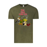 Vintage Olive yogi bear & boo boo Vintage Tee - artisFamous
