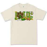 Bone St. Patrick's Day love dog paw Premium Tee - BundleAndBundleShop