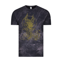 Cloud Black sleeping beauty maleficent crow branchesy Vintage Tee - artisFamous