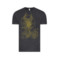 Vintage Black sleeping beauty maleficent crow branchesy Vintage Tee - artisFamous