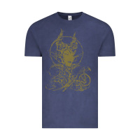 Vintage Denim sleeping beauty maleficent crow branchesy Vintage Tee - artisFamous