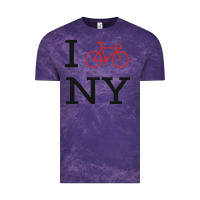 Cloud Purple i bike ny funny bike Vintage Tee - artisFamous