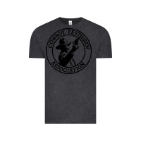 Vintage Black cowboy fast draw association Vintage Tee - artisFamous