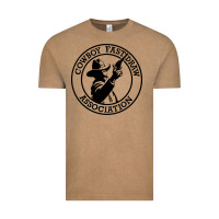 Vintage Coffee cowboy fast draw association Vintage Tee - artisFamous