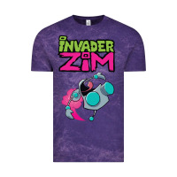 Cloud Purple Invader Zim Gir Vintage Tee - artisFamous