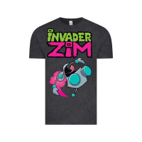 Vintage Black Invader Zim Gir Vintage Tee - artisFamous