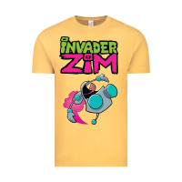 Vintage Mustard Invader Zim Gir Vintage Tee - artisFamous