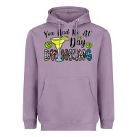 Lavender you had me at day drinkg Heavyweight Hoodie - CowhideDigitalArt