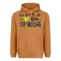 Meerkat you had me at day drinkg Heavyweight Hoodie - CowhideDigitalArt