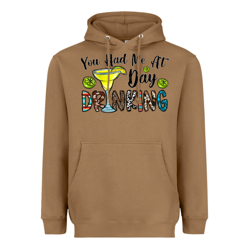 You Had Me At Day Drinkg Heavyweight Hoodie by CowhideDigitalArt | Teevron