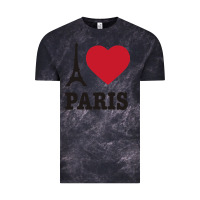 Cloud Black i love paris eiffel tower funny Vintage Tee - artisFamous