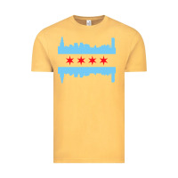 Vintage Mustard awesome chicago city Vintage Tee - artisFamous