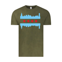 Vintage Olive awesome chicago city Vintage Tee - artisFamous