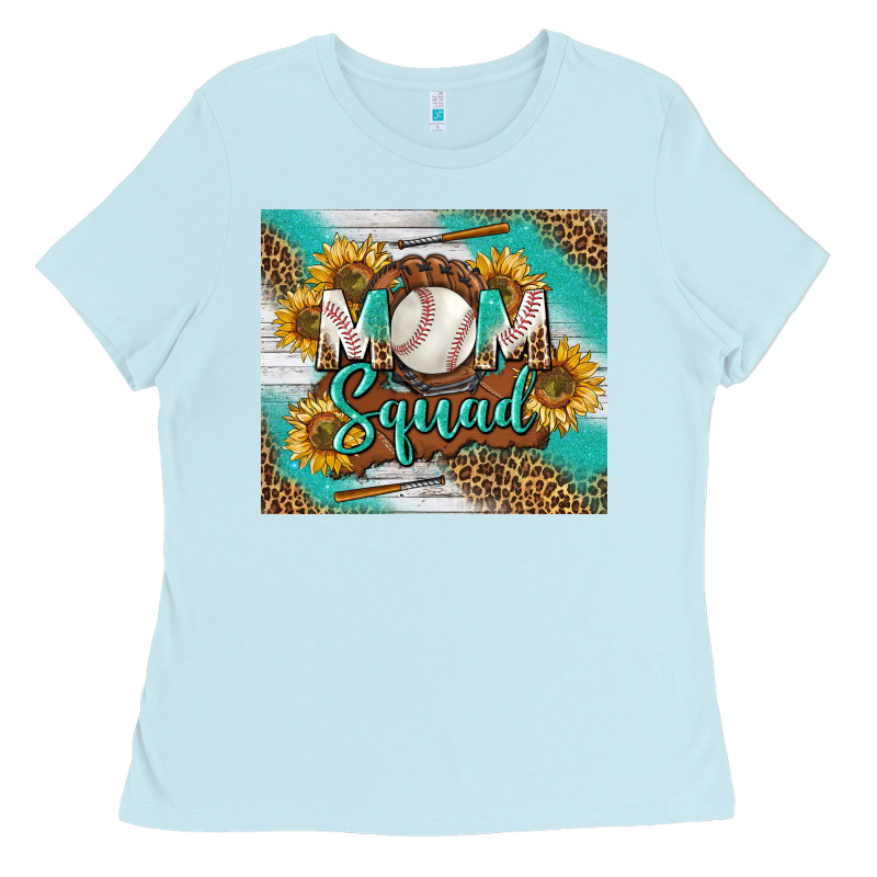 Baseball Mom Squad Tumbler Ladies Tee by BundleAndBundleShop | Teevron