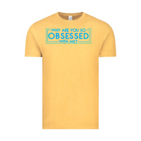 Vintage Mustard why are you so obsessed with me Vintage Tee - artisFamous