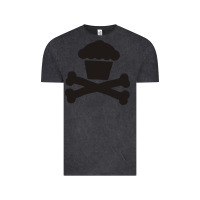 Vintage Black johnny cupcakes funny skull Vintage Tee - artisFamous