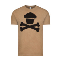 Vintage Coffee johnny cupcakes funny skull Vintage Tee - artisFamous