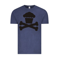 Vintage Denim johnny cupcakes funny skull Vintage Tee - artisFamous