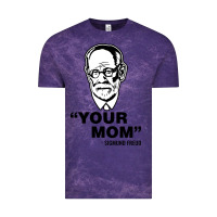 Cloud Purple your mom  Sigmund Freud Vintage Tee - artisFamous