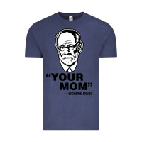 Vintage Denim your mom  Sigmund Freud Vintage Tee - artisFamous