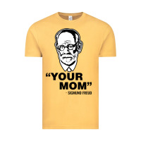 Vintage Mustard your mom  Sigmund Freud Vintage Tee - artisFamous