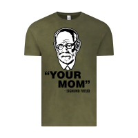 Vintage Olive your mom  Sigmund Freud Vintage Tee - artisFamous