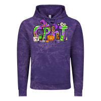 Cloud Purple Halloween CPHT Pharmacy Technician Vintage Hoodie - texasbilliewilder