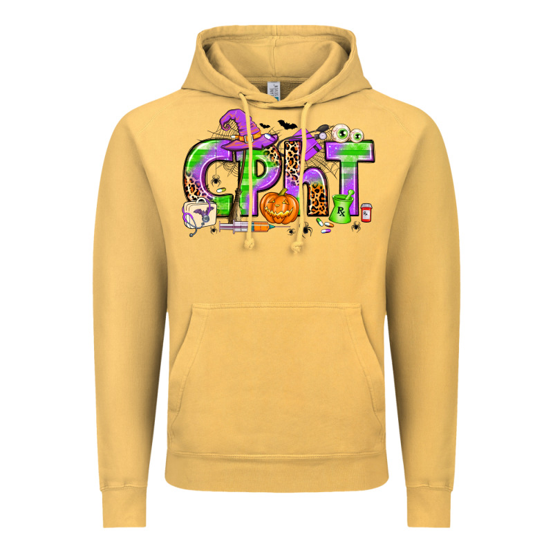 Halloween Cpht Pharmacy Technician Vintage Hoodie by texasbilliewilder | Teevron