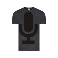 Vintage Black microphone funny music Vintage Tee - artisFamous