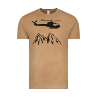 Vintage Camel mountain rescue helicopter funny Vintage Tee - artisFamous