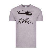 Vintage Zinc mountain rescue helicopter funny Vintage Tee - artisFamous